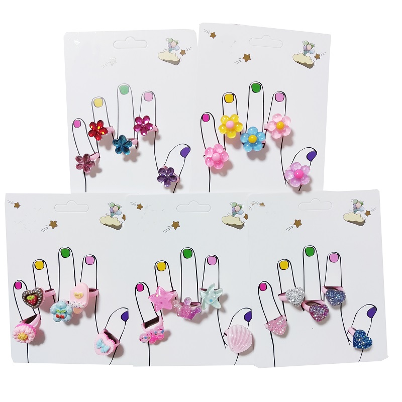 Cincin Akrilik Set 10pcs Motif - Plant Parent Gift Set ulasan dan harga